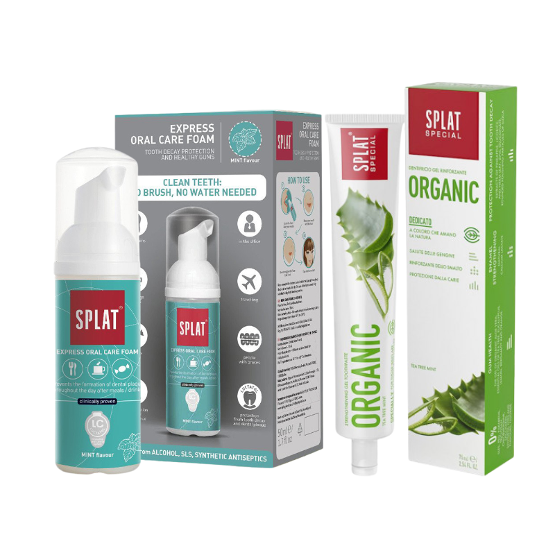 【即期良品】 俄羅斯 SPLAT 牙膏系列 75ml/50ml 泡沫牙膏 牙膏 口腔 清潔 無氟 清新 附發票【心心哈德】現貨 全館499超取免運｜全場下殺★滿額再享折扣