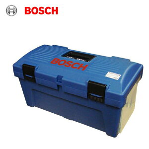 德國BOSCH 博世 24＂ 24吋強化塑鋼雙層工具箱 限量經典藍色 附實用雙邊螺絲零件收納盒