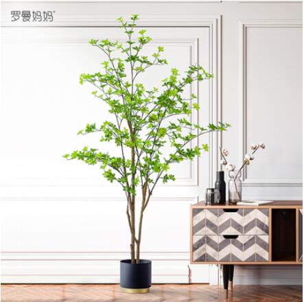 北歐風仿真綠植馬醉木日本吊鐘植物假樹室內客廳落地盆栽裝飾擺件 全館免運