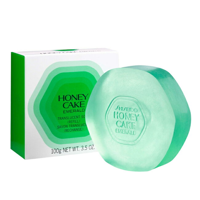 資生堂Honey cake翠綠香皂100g