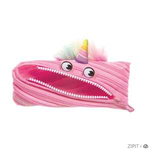 【築實精選】ZIPIT × Unicorn Pouch Light Pink 獨角獸小包(淡粉色)
