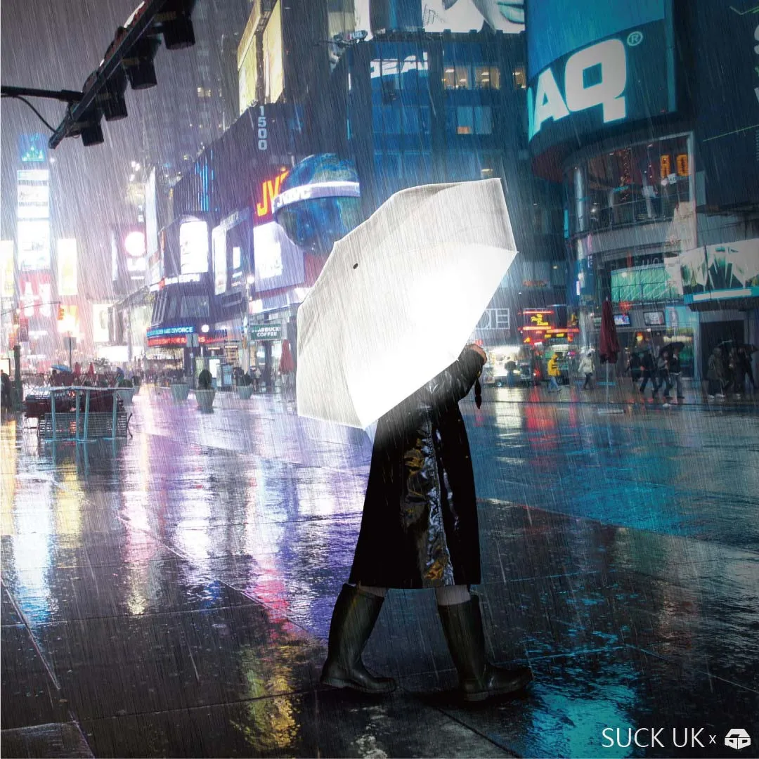 【築實精選】SUCK UK × Reflective Umbrella 超級反射晴雨傘
