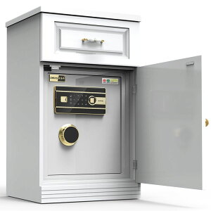 保險櫃 床頭保險櫃67/60cm高帶抽屜家用指紋密碼隱形保險箱手機WIFI智控-快速出貨
