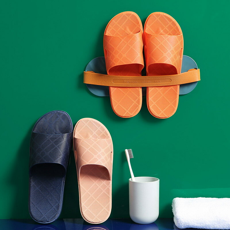 新款春夏拖鞋情侶家居一對防滑耐臟耐磨浴室洗澡男士簡約純色