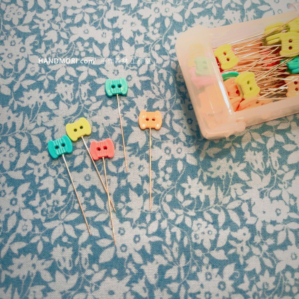 手作森林 台灣製 待針 珠針 造型待針 鬱金香 60入 台製 盒裝 sew mate