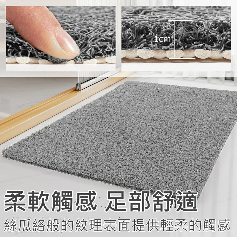 【iWork花屋】台灣現貨 浴室防滑墊 防水地墊 防滑地墊 玄關地墊 絲圈地墊 地墊 淋浴間 踩腳墊 絲圈 廁所 浴室 玄關 4