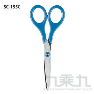 PLUS SC-155C 剪刀(藍) 34-136【九乘九購物網】