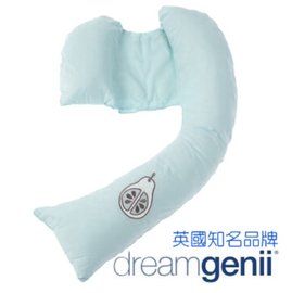 英國 Dreamgenii 多功能孕婦枕/側睡枕/抱枕/哺乳枕(粉藍色)【紫貝殼】