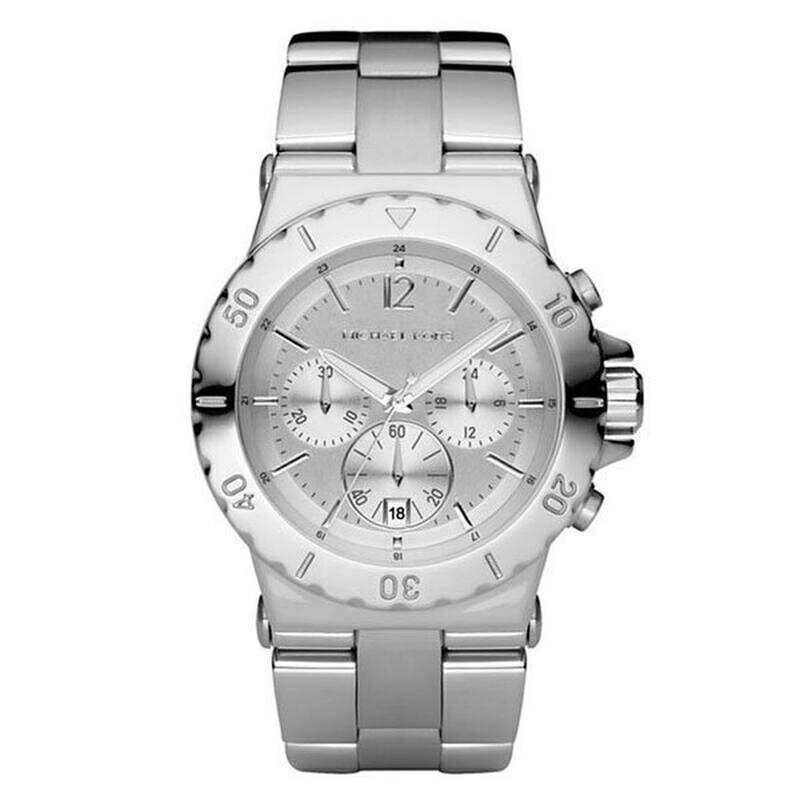 『Marc Jacobs旗艦店』美國代購 Michael Kors 經典不鏽鋼銀色錶帶男女手錶
