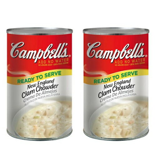 【現貨】Campbell's 金寶 新英倫蛤蜊濃湯 1.36公斤 X 2入/組