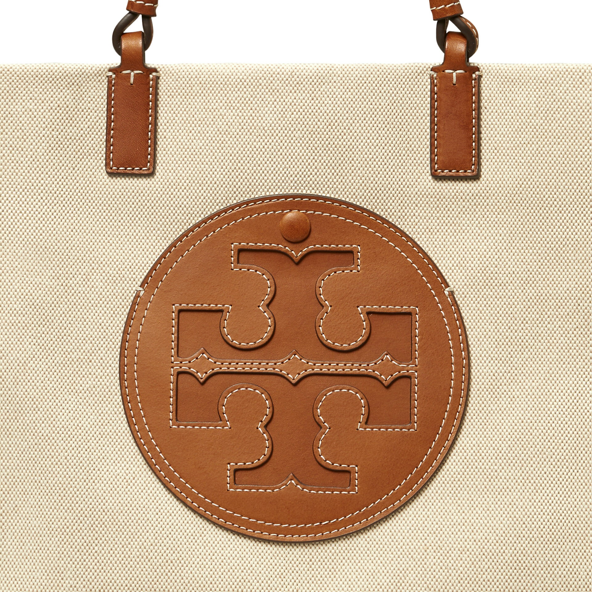 精選★TORY BURCH ELLA 小號帆布托特包 88607  ~【母親節禮物★菲尼斯 國際精品3折起 春夏新品 換季下殺】 4
