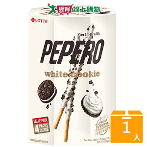 LOTTE PEPERO 白巧克力棒分享盒128g【愛買】