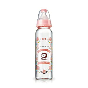 小獅王辛巴 蘿蔓晶鑽標準玻璃大奶瓶(S69232玫瑰)240ml-新生專用 198元