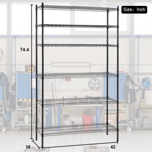 6 inch shelving unit