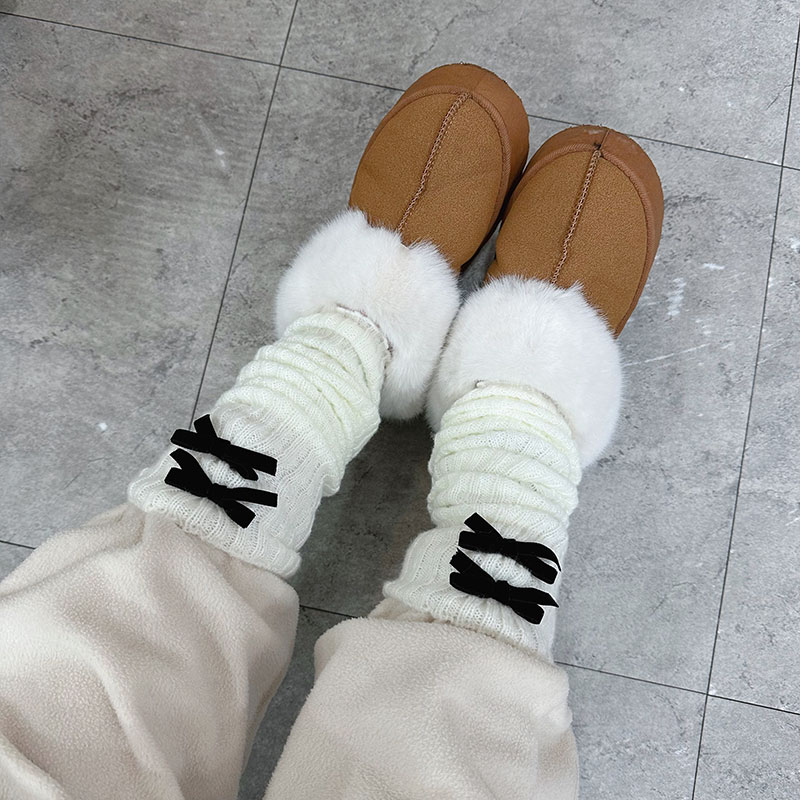 ANNAS 韓國蝴蝶結襪套 堆堆襪 泡泡襪 小蝴蝶結 襪子 百搭 性感 芭蕾舞鞋 5