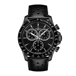 TISSOT天梭錶T1064173605100 QUICKSTER 經典計時錶/黑面42mm