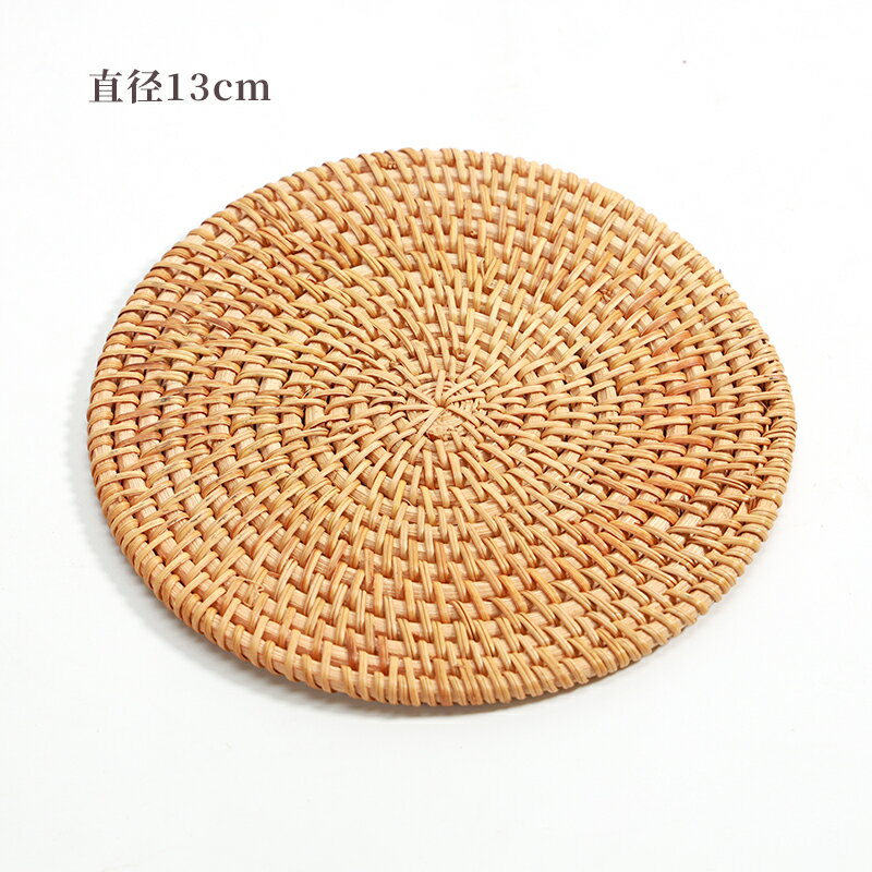 越南老藤編杯墊茶道茶壺墊茶杯墊茶具 鐵壺紫砂壺墊養護墊 5