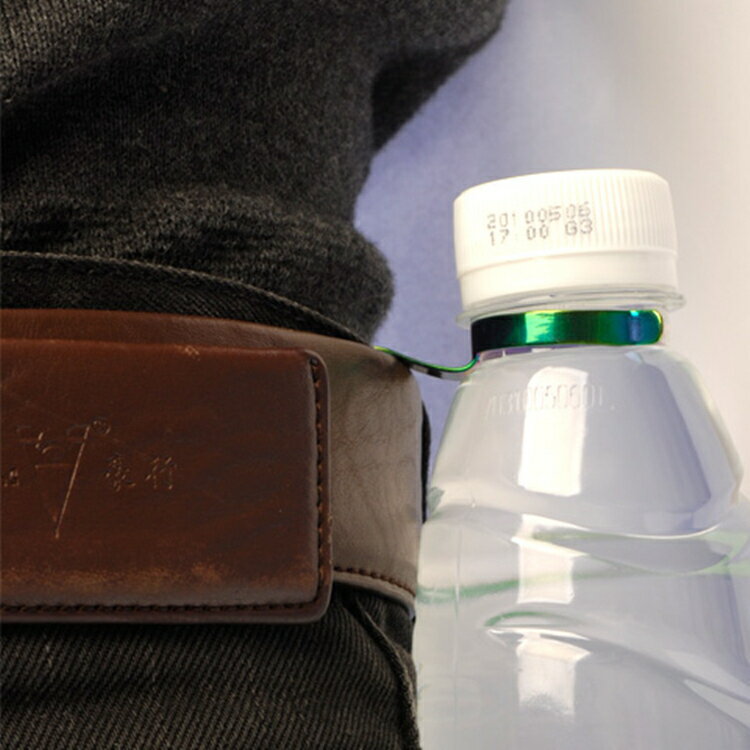 美國奈愛Nite ize7字瓶扣瓶夾水壺夾礦泉水夾扣創意瓶夾戶外裝備