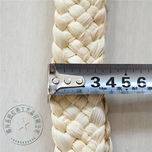 天然植物手工玉米皮七股辮子 玉米皮辮 DIY繩 草編繩編織工藝材料