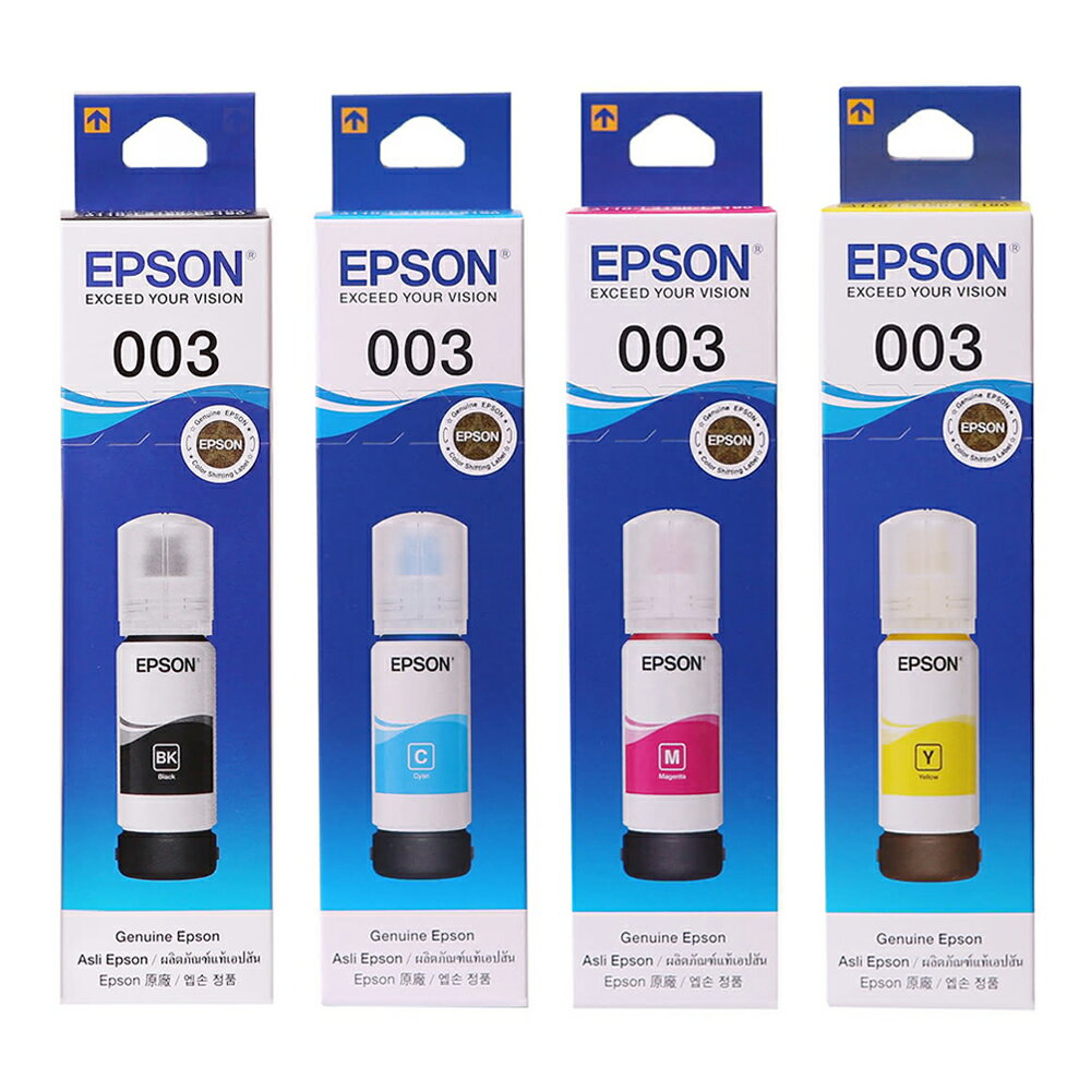 EPSON T00V 四色一組 原廠墨水罐 適用 L3110/L3150/L1110/L5190/L5196/L3116/L3156/L1210/L3210/L3216/L3250/L3256/L3260/L5290