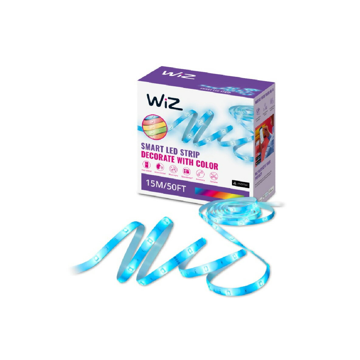 (A Light)附發票 PHILIPS LED WIZ 全彩燈帶 15米 智慧燈帶 可直接使用 智能燈帶 軟條燈 條燈 1