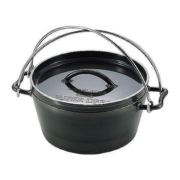 Uniflame SUPER DEEP荷蘭鍋 (8吋) 4.5mm黑皮鐵板 661000