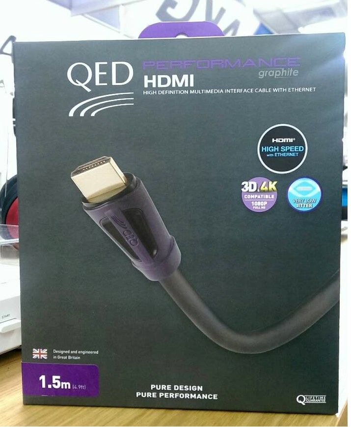 <br/><br/>  QED HDMI PERFORMANNCE graphite 系列 1.5M<br/><br/>