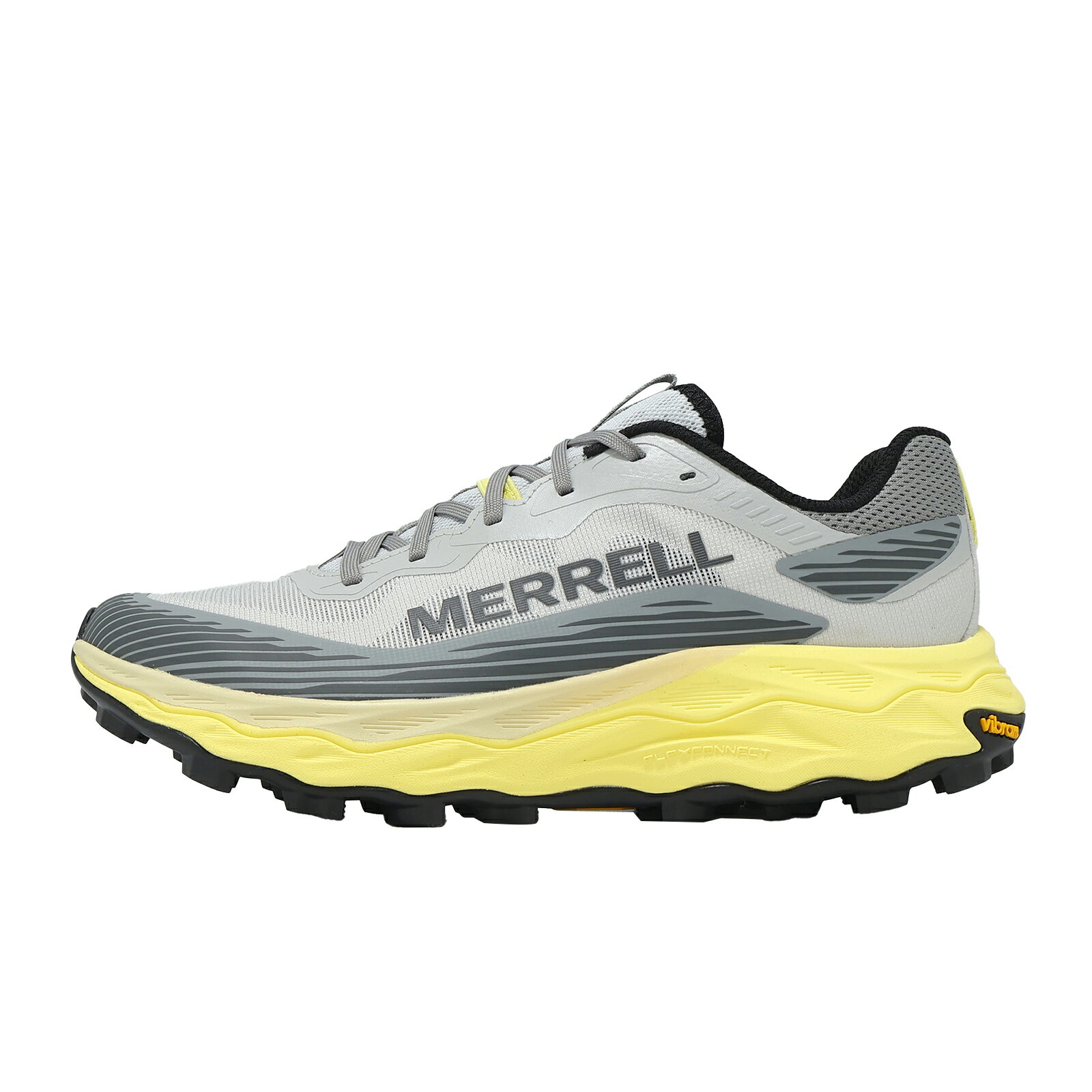 Merrell 越野跑鞋 Agility Peak 6 男鞋 灰 黃 黃金大底 戶外 ML00005072
