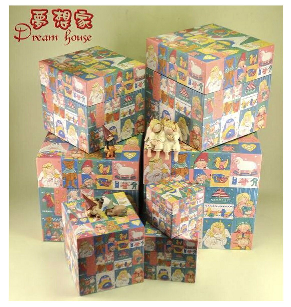 2006 Gnomy's荷蘭娃娃 BX25 喜獲新生禮物盒/禮盒組《7件組》 ★ Zakka'fe ★