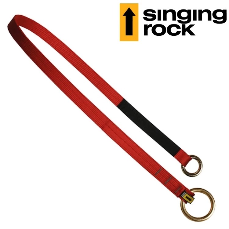 Singing Rock 扁帶固定點/樹皮保護器 JINGLE II W1040R 120cm 鋼環