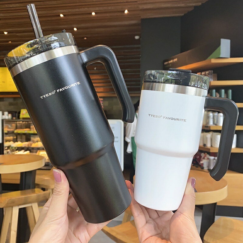 手提式冰霸杯 不鏽鋼保溫杯 保溫保冷杯 吸管杯 咖啡杯 車載冰霸杯 大容量水壺 304不鏽鋼杯 環保杯 隨行杯 冰霸杯