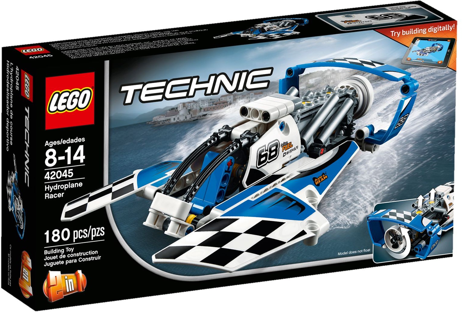 ☆勳寶玩具舖【現貨】LEGO 樂高 Technic 42045 Hydroplane Racer