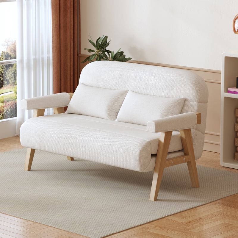 【限時優惠】【守望者】可折疊折疊兩用沙發床沙發單人日式客廳實木懶人多功能