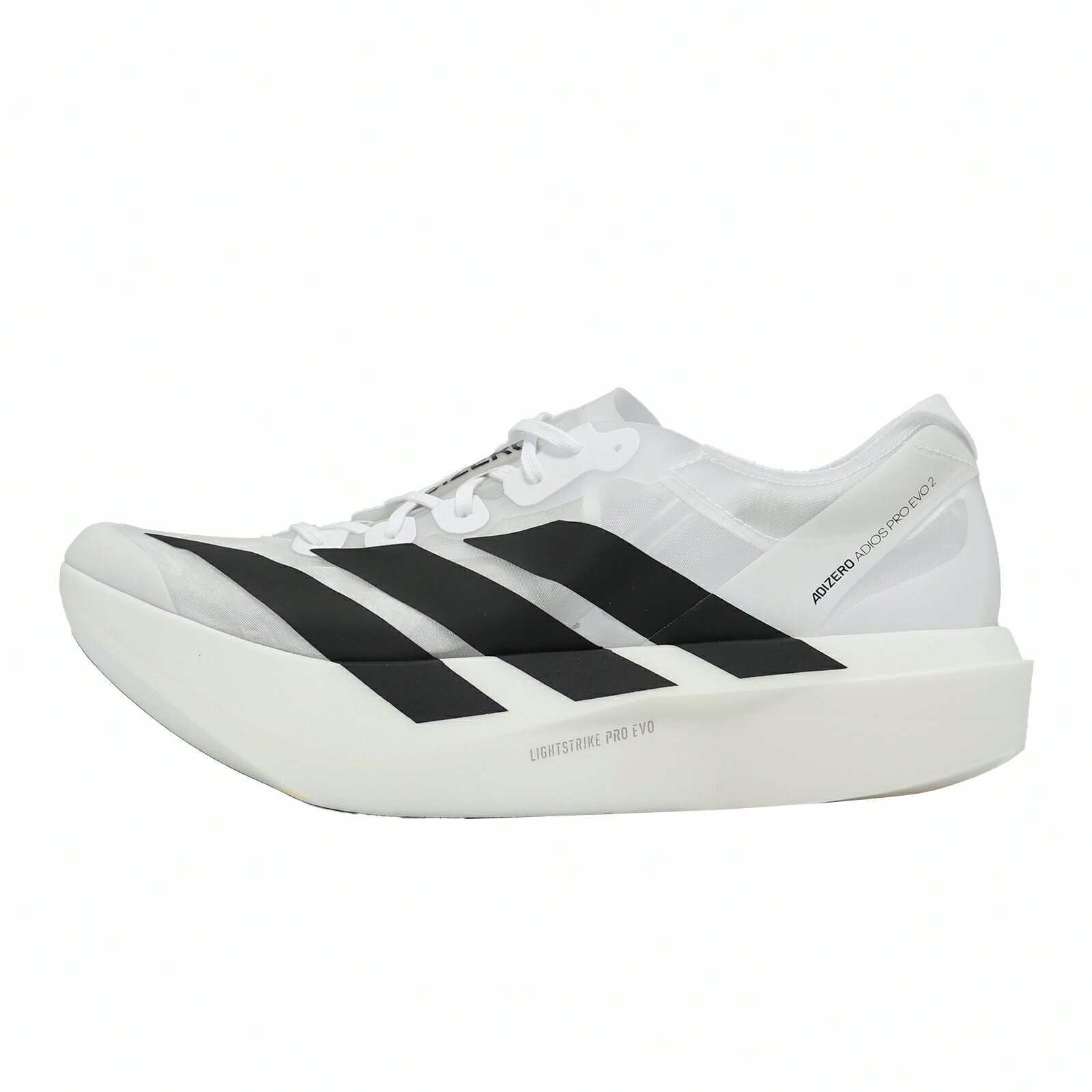 adidas 愛迪達 競速跑鞋 Adizero Adios Pro Evo 2 男鞋 白 黑 回彈 碳板鞋 JR7260