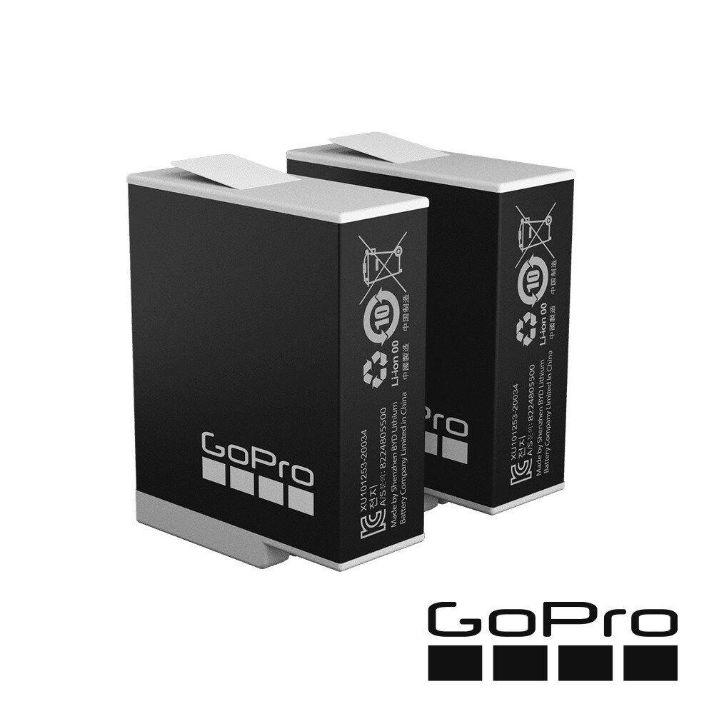 限時★.. GoPro ADBAT-211 ENDURO高續航電池2入裝 耐寒 1720mAh For HERO9 /10 Black 運動攝影機 正成公司貨【全館點數13倍送】