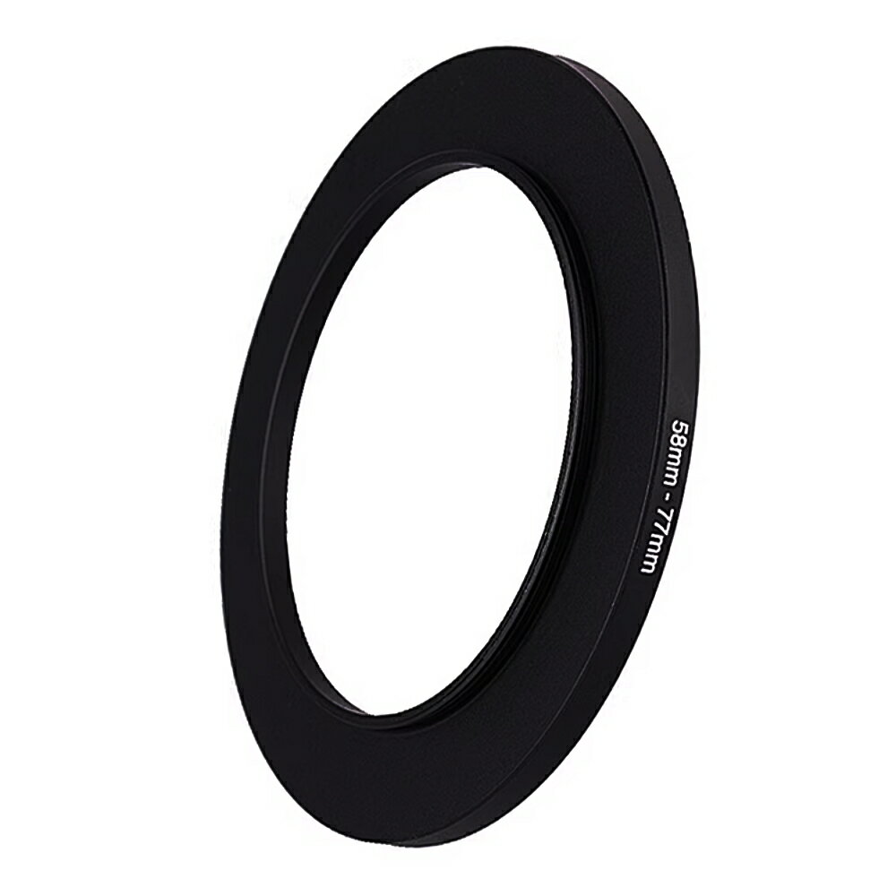 又敗家@58-77mm濾鏡轉接環(小轉大順接)58mm-77mm保護鏡轉接環58mm轉77mm濾鏡接環58轉77保護鏡轉接環MC-UV濾鏡轉接環【全館299超取免運】【APP下單點數4倍送】