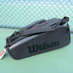 wilson威爾勝網球包男女款法網紀念款大包雙肩6/9支裝網球拍包男