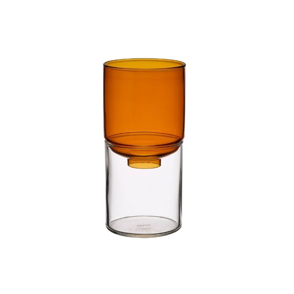 《HARIO》有璃日日琥珀/清透/灰黑花器(GK-200-AB/GK-200-T/GK-200-TB)玻璃花瓶