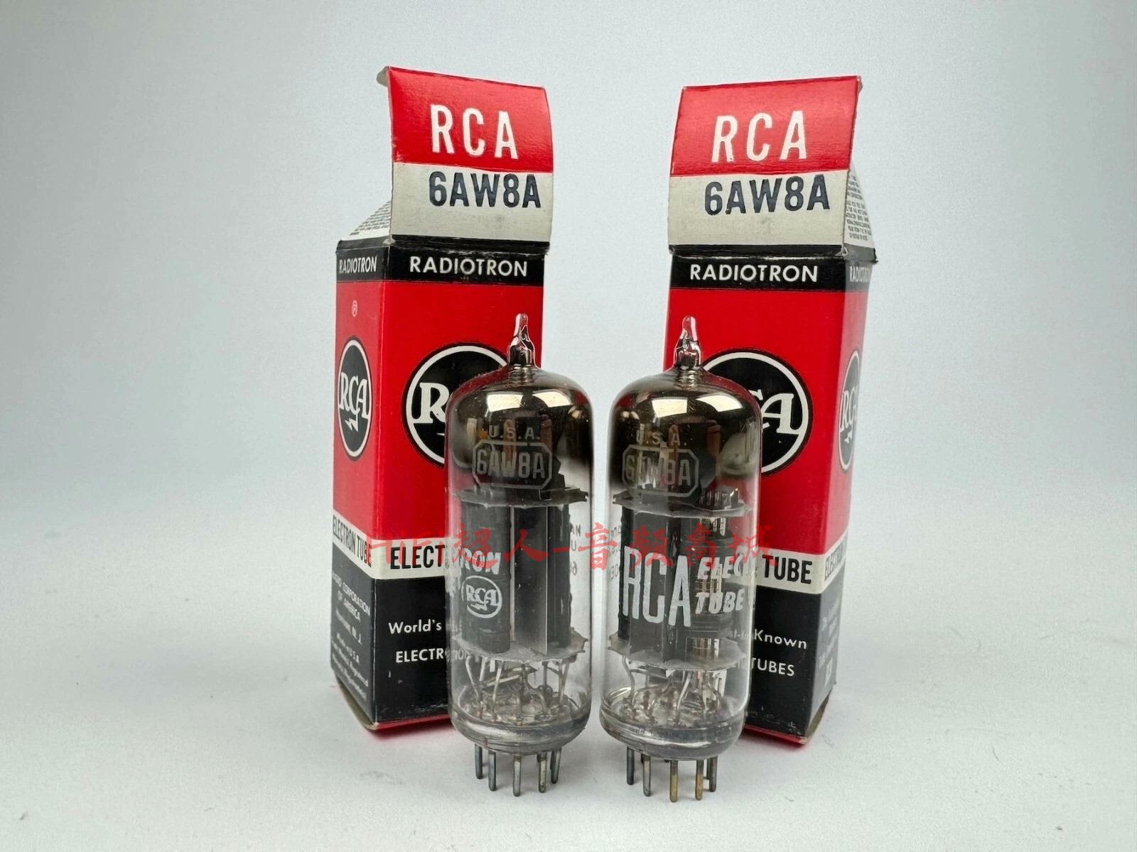 RCA 6AW8A 電子管 美國製造 高音質 真空管 收音機零件 音樂愛好者 眾多藏家收藏【HiFi超人-音訊商城】