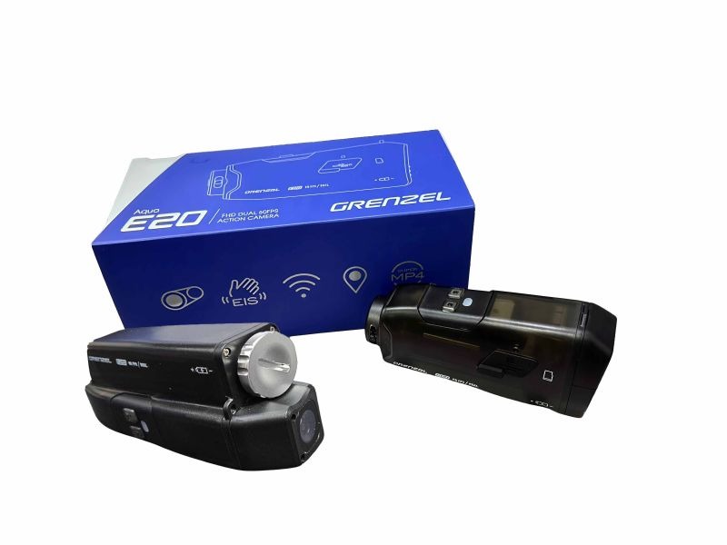 雲創Grenzel E20雙鏡頭頭戴式行車記錄器