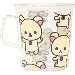 【真愛日本】13040100020 耐熱杯-奶熊多姿 SAN-X 懶熊 奶妹 奶熊 開水杯 花茶杯 水杯 耐熱杯 杯子