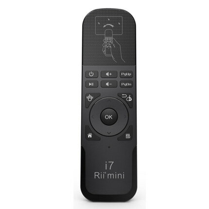 Rii i7 空中飛鼠 電腦電視機頂盒遙控器HTPC PPT翻頁教學會議演示