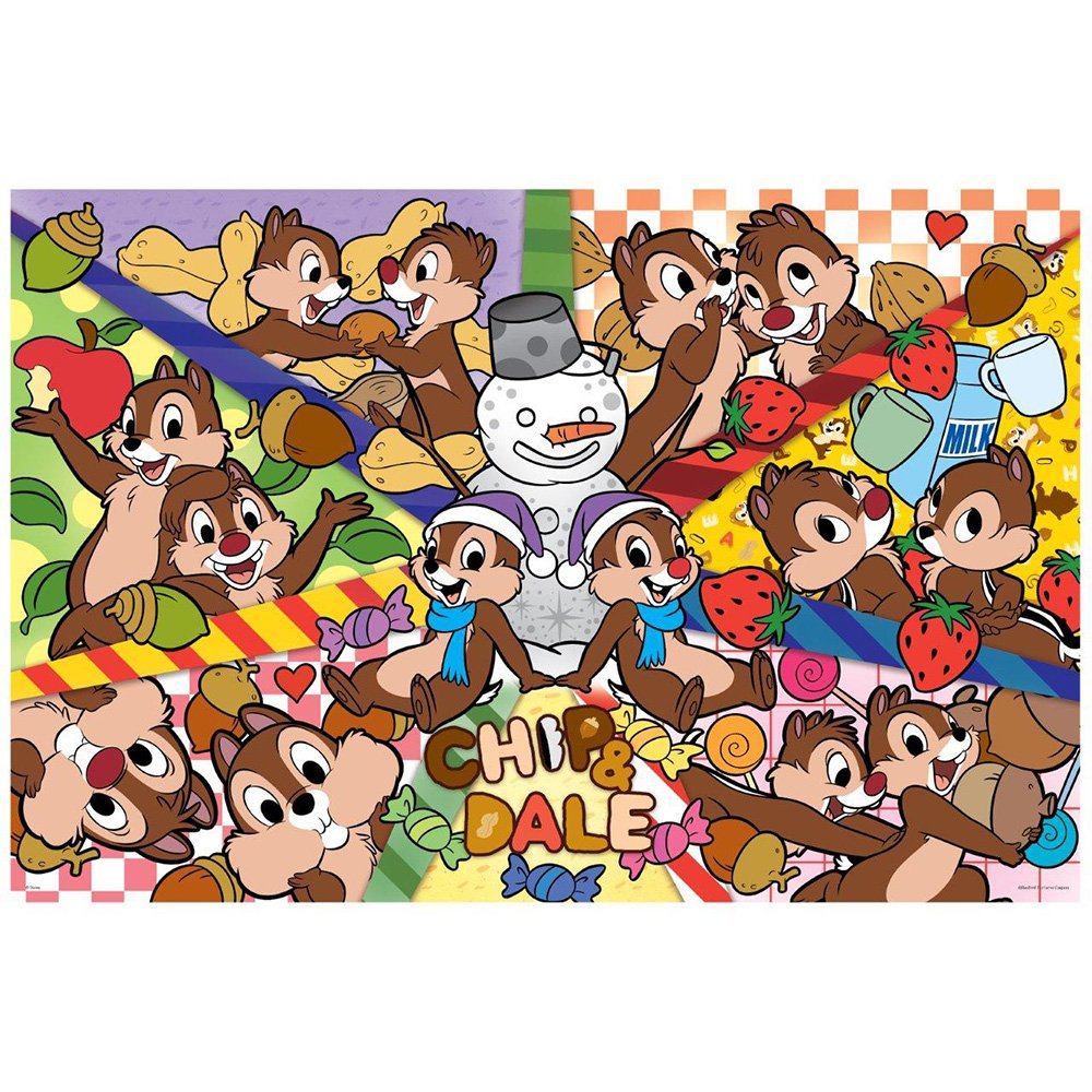 Chip an， Dale 奇奇蒂蒂(2)拼圖1000片【九乘九購物網】