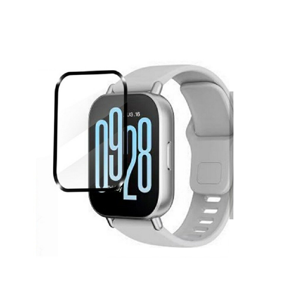 【3D曲面複合】適用 紅米 Redmi Watch 5 Lite PMMA+PC 防刮 軟膜 全螢幕 保護貼