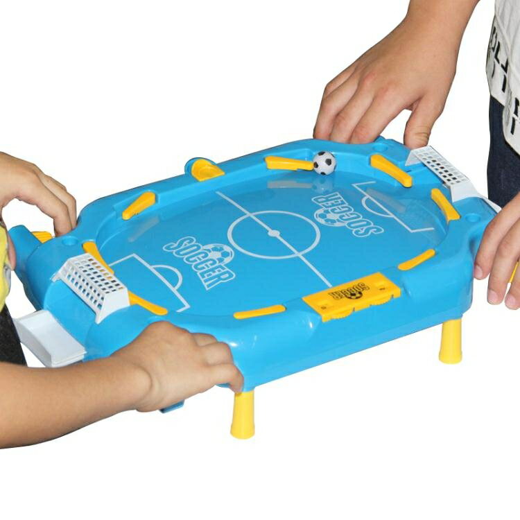 互動游戲臺 桌上游戲兒童足球機親子互動彈射玩具3-6周歲雙人桌面益智對戰臺【林之舍】