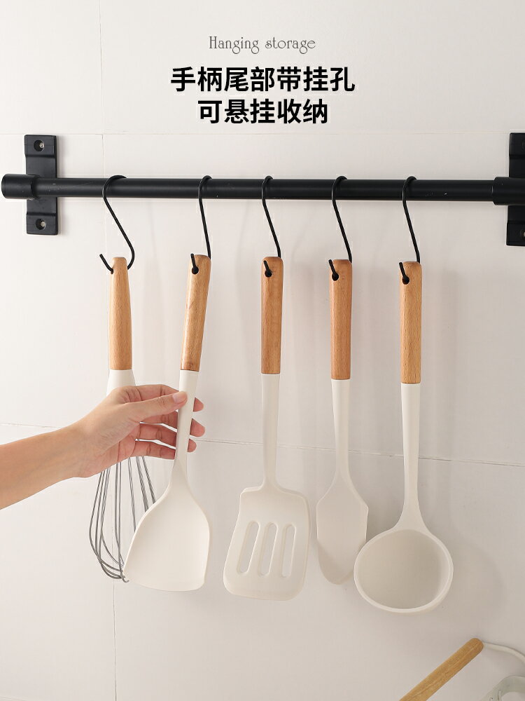 家用矽膠鏟子不粘鍋專用食品級炒菜烘焙鍋鏟勺套裝耐高溫烙餅廚具