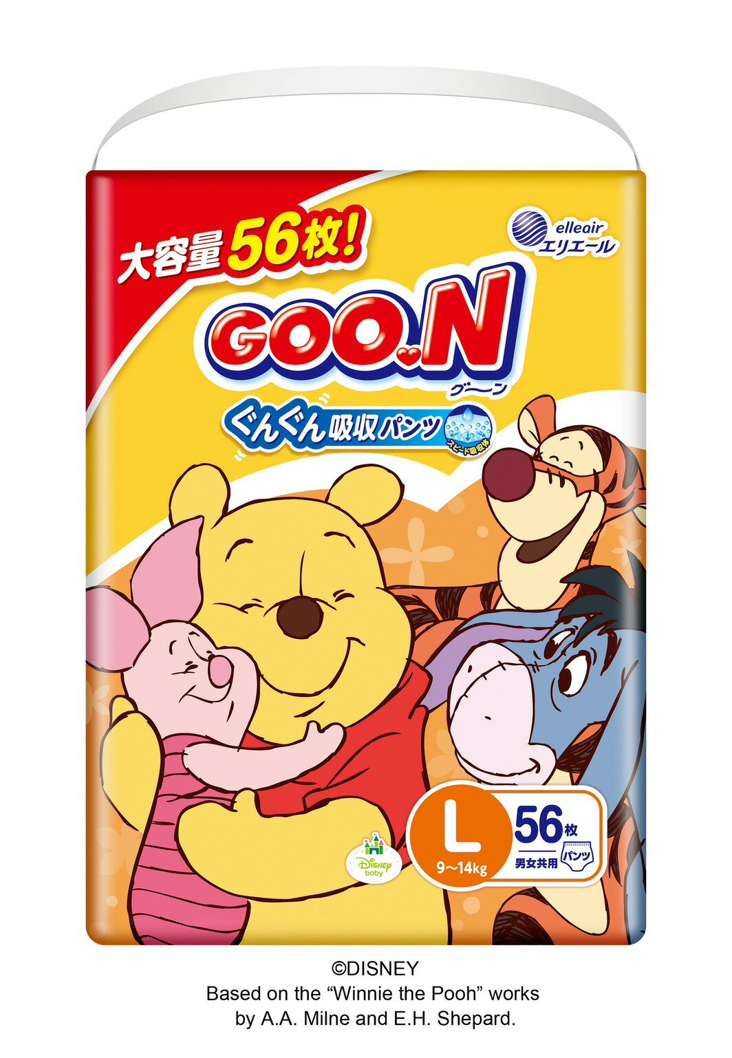 大王GOO.N-肌快適 UJ迪士尼系列(褲型)