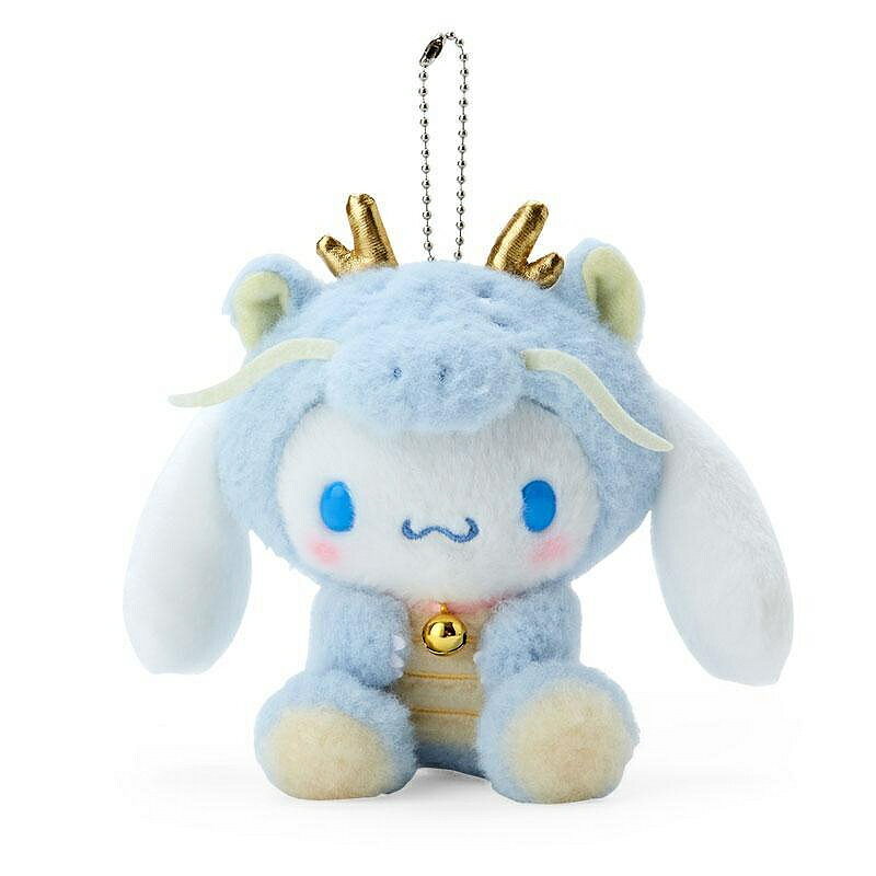 【震撼精品百貨】大耳狗 Cinnamoroll~日本三麗鷗Sanrio 大耳狗絨毛玩偶吊飾(龍的傳人)*56378