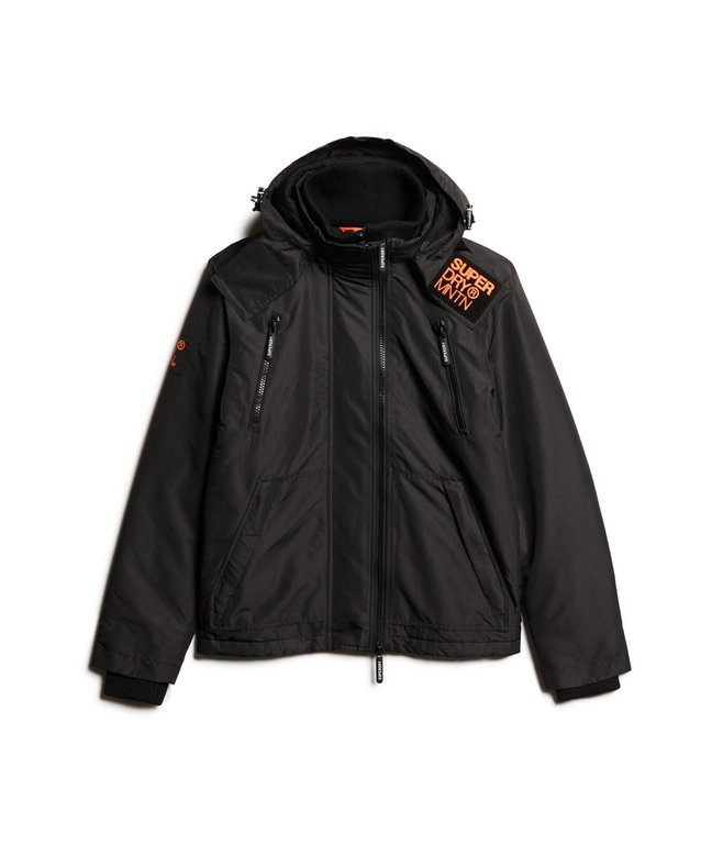 跩狗嚴選 極度乾燥 Superdry Yachter MTN 經典款 遊艇夾克 風衣 外套 防風 鋪棉 黑橘 黑