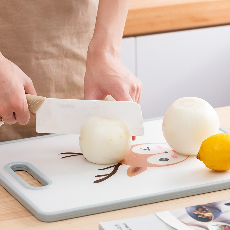 菜板家用砧板切菜板刀板占板切水果塑料案板廚房面板粘板墊板加厚